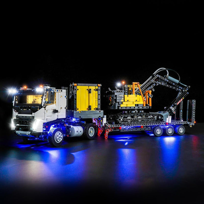 Led Licht Set Kompatibel mit Lego Volvo FMX Truck & EC230 Electric Excavator (Kein Modell), Dekorati