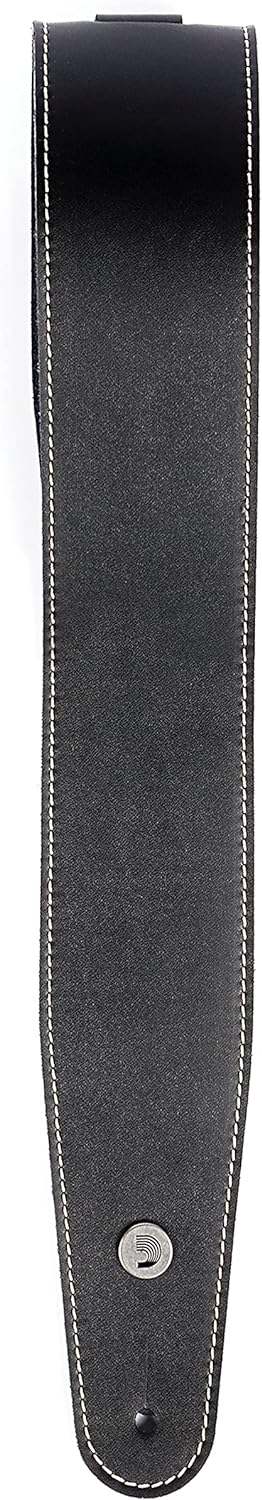 Planet Waves 25LS00-DX Ledergurt Classic Leather Strap Collection Contrast Stitch - Black Länge: 128