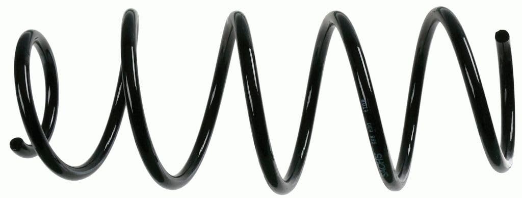 2x Original Sachs 998630 Fahrwerksfeder Vorderachse Kompatibel mit A-Klasse W169 A150 A170 A200 CDI
