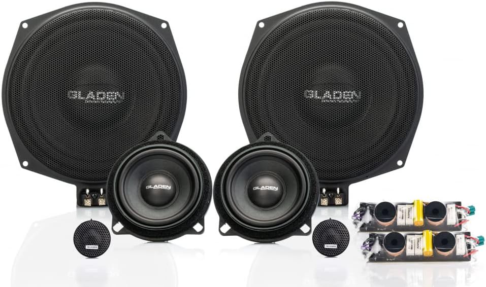 Gladen AUDIOMATIV Style Soundsystem für BMW 1er 3er 5er E- F-Serie mit Standard Soundsystem Plug &amp; P