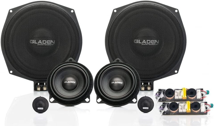 Gladen AUDIOMATIV Style Soundsystem für BMW 1er 3er 5er E- F-Serie mit Standard Soundsystem Plug &amp; P