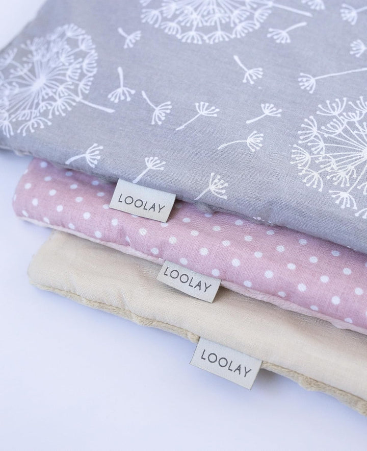 LOOLAY Einschlagdecke Babyschale - Babydecke Autositz 90x90 cm - Fusssack für Autositz Ganzjahresdec
