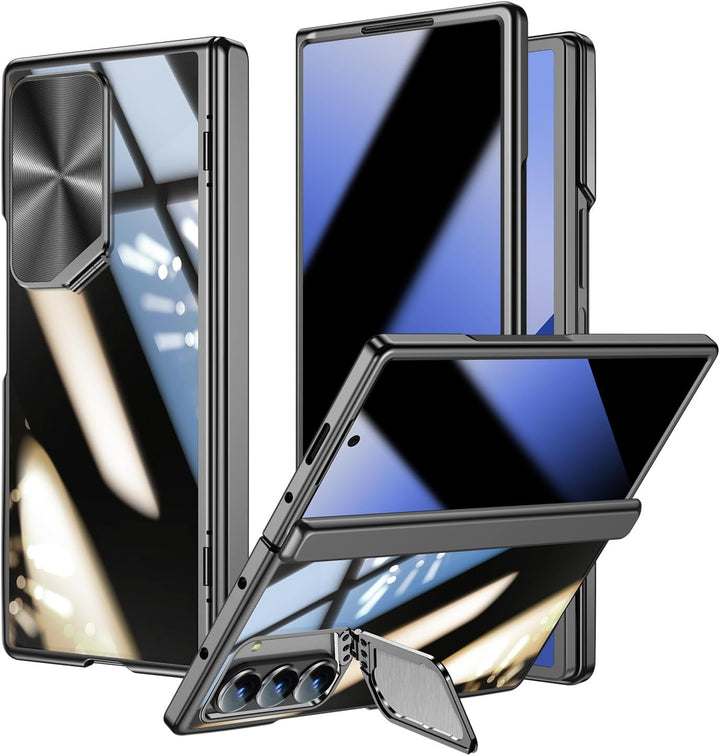 spoovcto für Samsung Galaxy Z Fold6 Fall: mit Anti-spy Privatsphäre Displayschutz, Built-in Kamera K