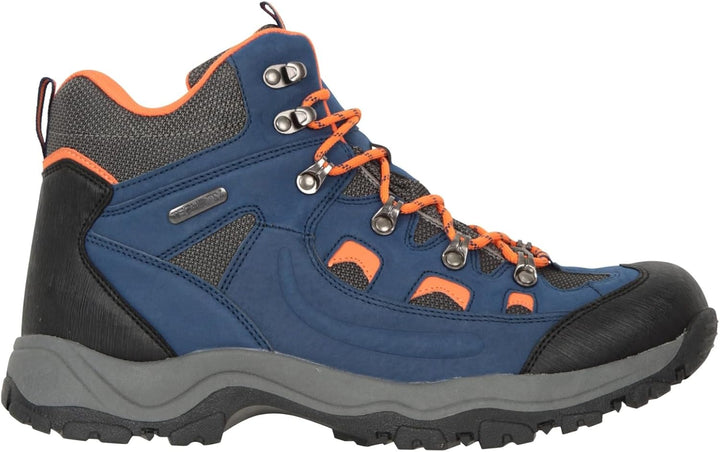 Mountain Warehouse Adventurer Mens Waterproof Boots - IsoDry Schuhe mit Synthetik-Obermaterial, Mesh