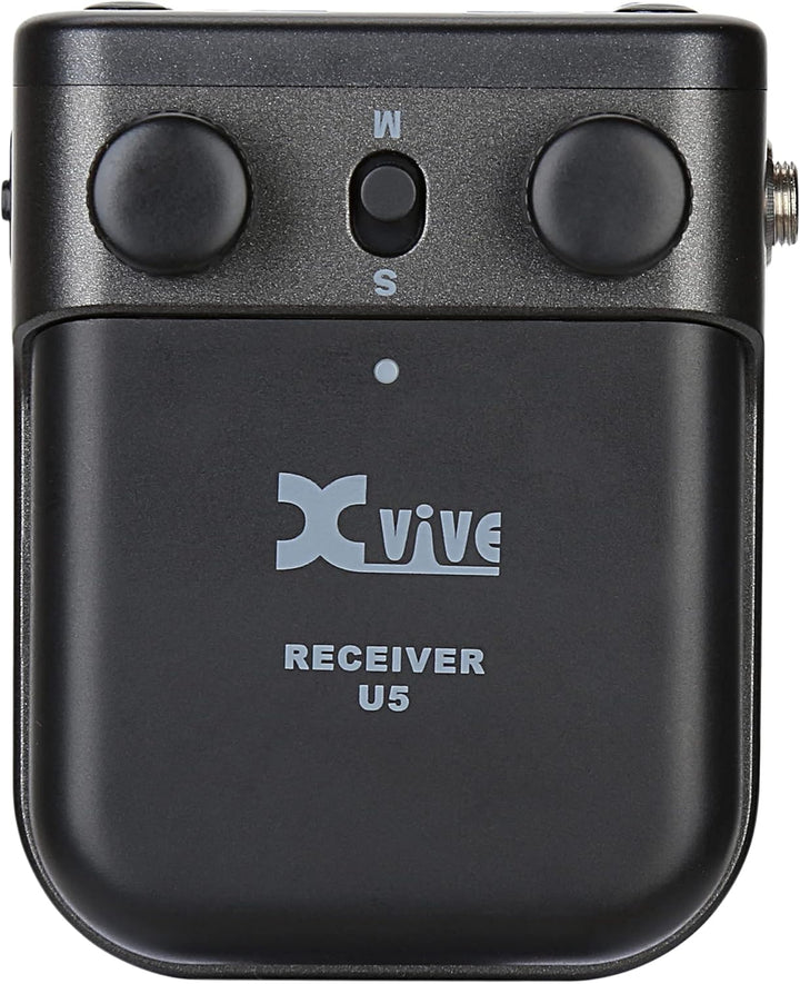 XVive U5 Wireless Audio System – Kabelloses Lavalier Mikrofon Set für Kamera, Video & Interviews, 2,
