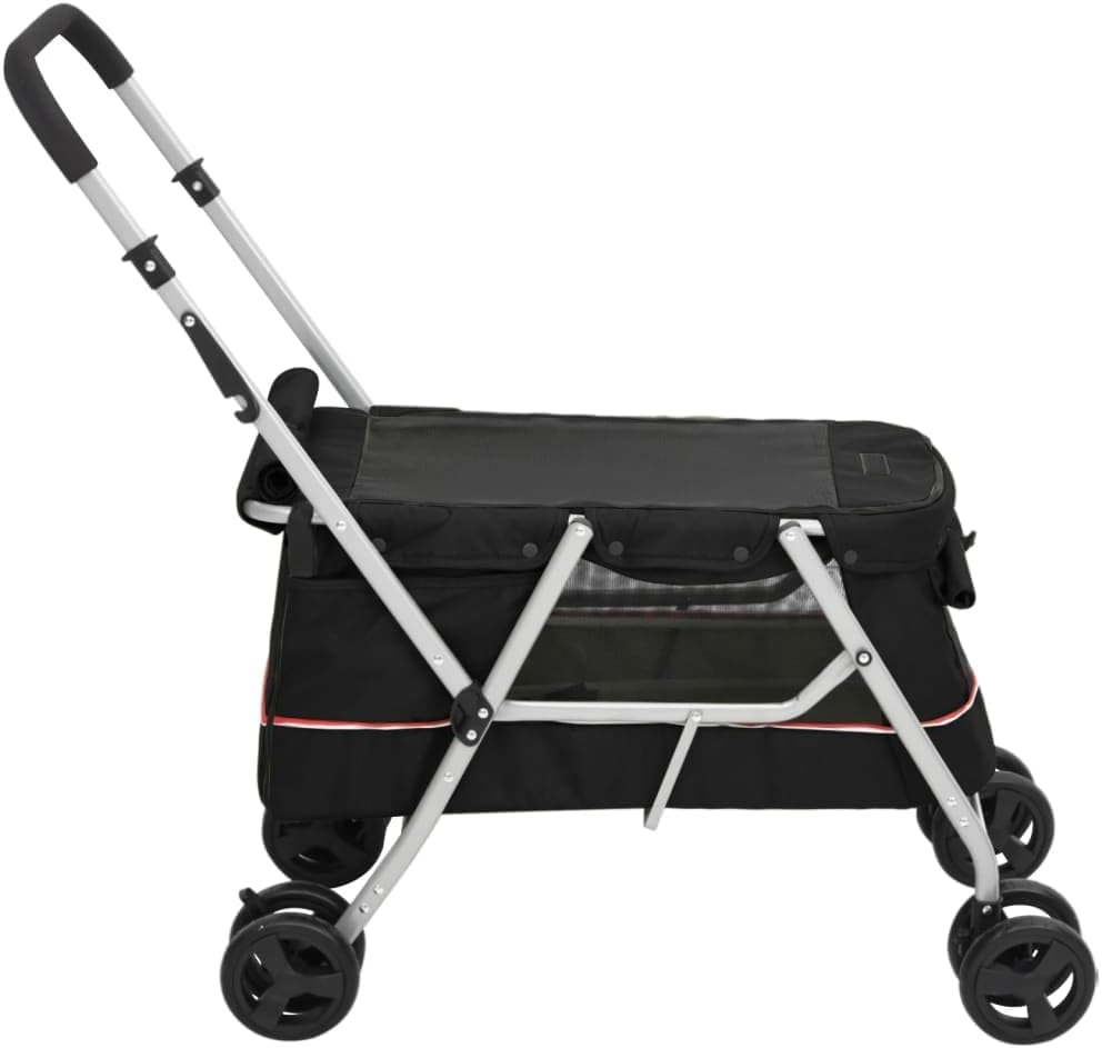 Hundeanhänger verfügt über eine Federung für eine reibungslose bicycletrailer-17219-dyq-250827-bjhq