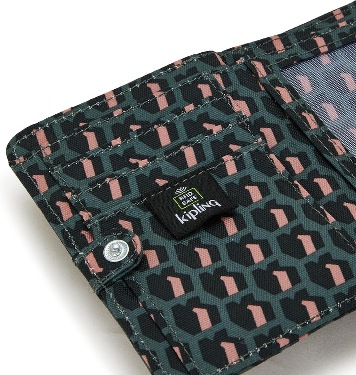 Kipling Unisex Money Love Medium Wallet, 3D K Pink, 3d K Pink