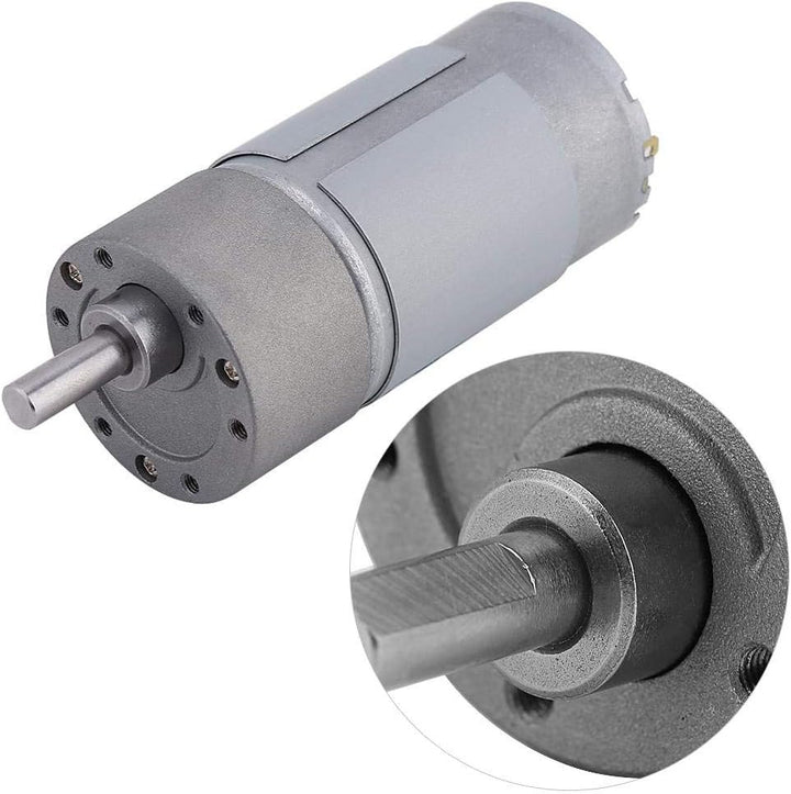 DC 15W Drehmoment-Bürsten-Motor, Elektrischer Getriebemotor CW/CCW, 12V 24V Bewegungssteuerpult Slow