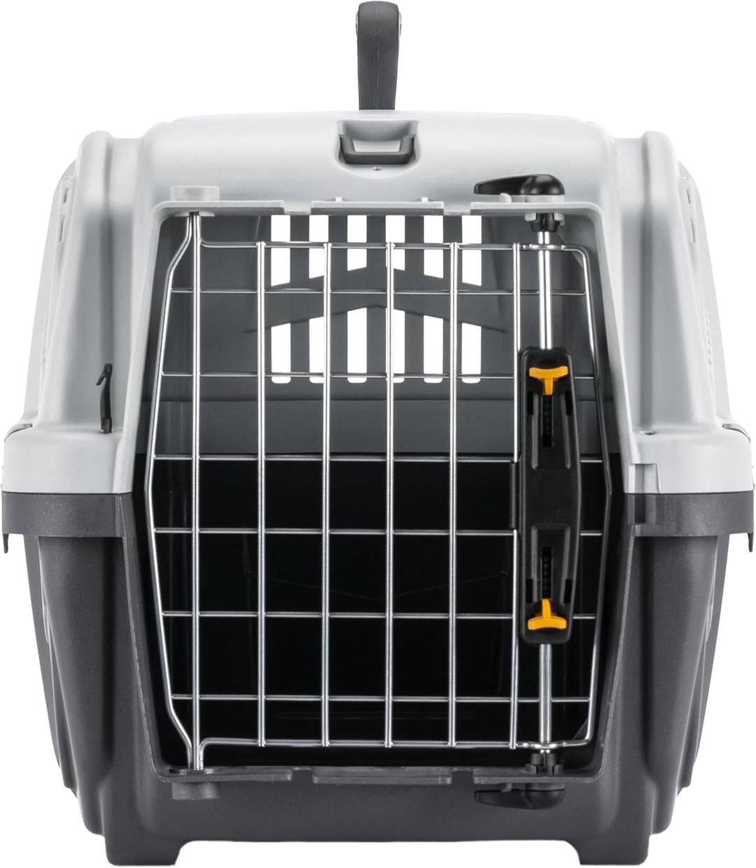 Nobby 72124 Transportbox für mittlere und grosse Hunde Skudo 1 Iata 48 x 31.5 x 31 cm grau L 55 x B