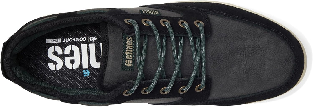 Etnies Herren Dory Skate-Schuh 42 EU Schwarz Grün Gold, 42 EU Schwarz Grün Gold