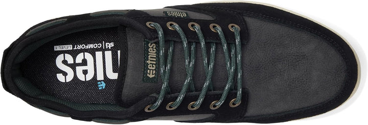 Etnies Herren Dory Skate-Schuh 42 EU Schwarz Grün Gold, 42 EU Schwarz Grün Gold