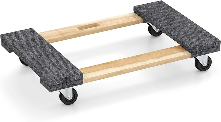 COSTWAY Transportroller, Möbelroller 77 x 47 cm bis 450kg, Transportwagen mit 4 Universalrädern, Möb