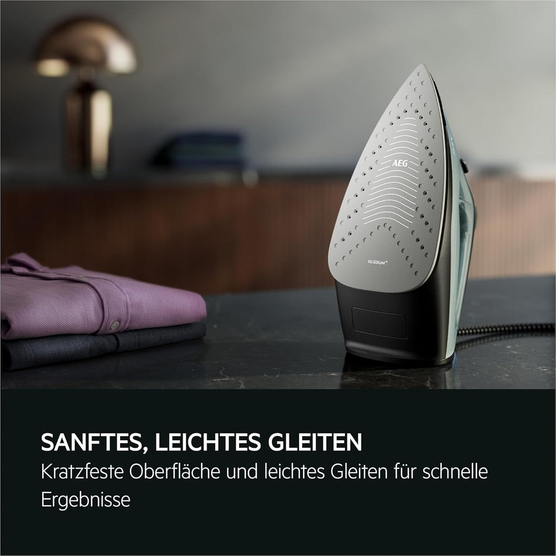 AEG SI5-2-6OG Dampfbügeleisen / 2400W / 110g Dampfstoss / 0-26g Dampf/Min. / Feinspray / 24% Recycli