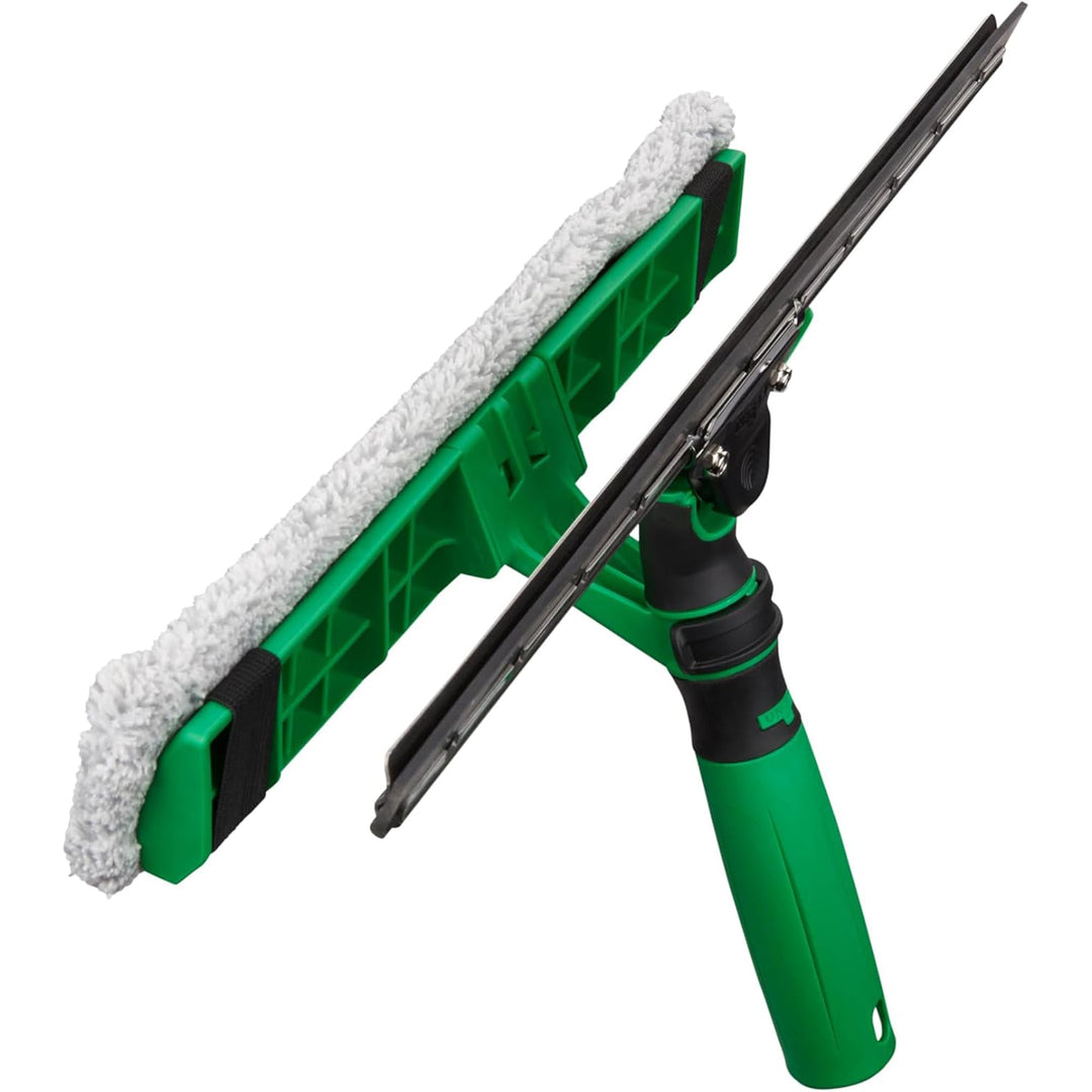 Unger VisaVersa Pro (Länge 35 cm, Fensterabzieher und Einwascher in einem, Zwei-Komponentengriff, Fe