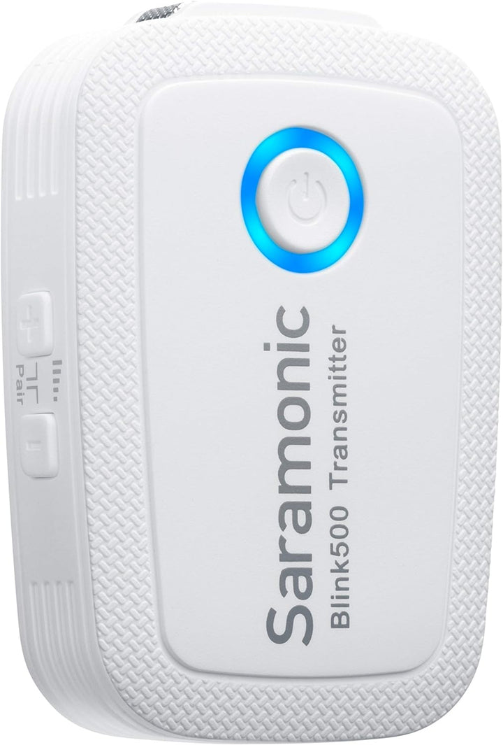 Saramonic Blink500 B2W drahtloses 2,4-GHz-2-Personen-Mikrofon-Clip-On-Mikrofonsystem mit Lavalier un