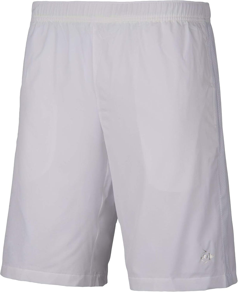 Dunlop Sports Herren Club Line Men Woven Short S Weiss, S Weiss