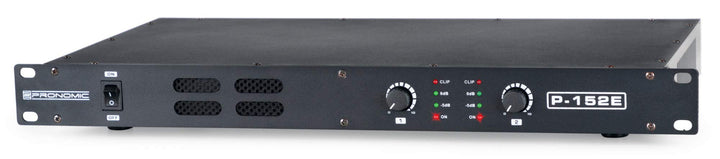 Pronomic P-152E MKII Endstufe - 2-Kanal Endstufe - Leistung RMS/4 Ohm: 2x 150 Watt - Besonders geeig