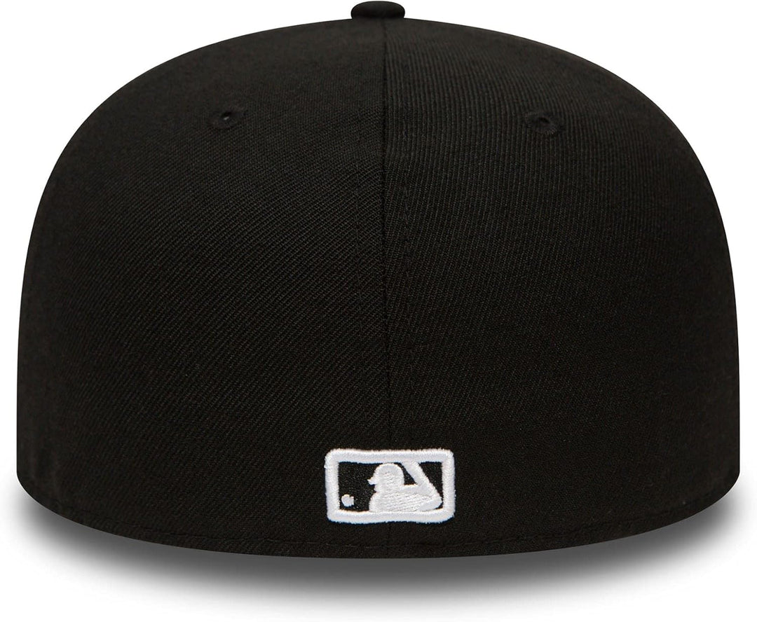 New Era Chicago White Sox MLB Black on Black 59Fifty Cap XXL Schwarz-1, XXL Schwarz-1