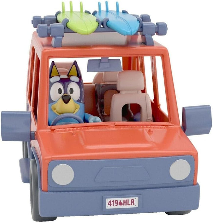 BlueY Heeler-Familienwagen, inklusive Bandit-Figur: 1 Fahrzeug mit Platz für 4 Figuren - offizieller
