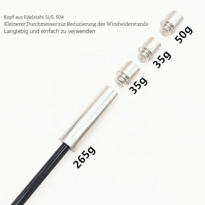 4 in 1 Einstellbare Schlägergewichte Golf Swing Speed Trainer, Overspeed Golf Speed Stick, Golf Trai