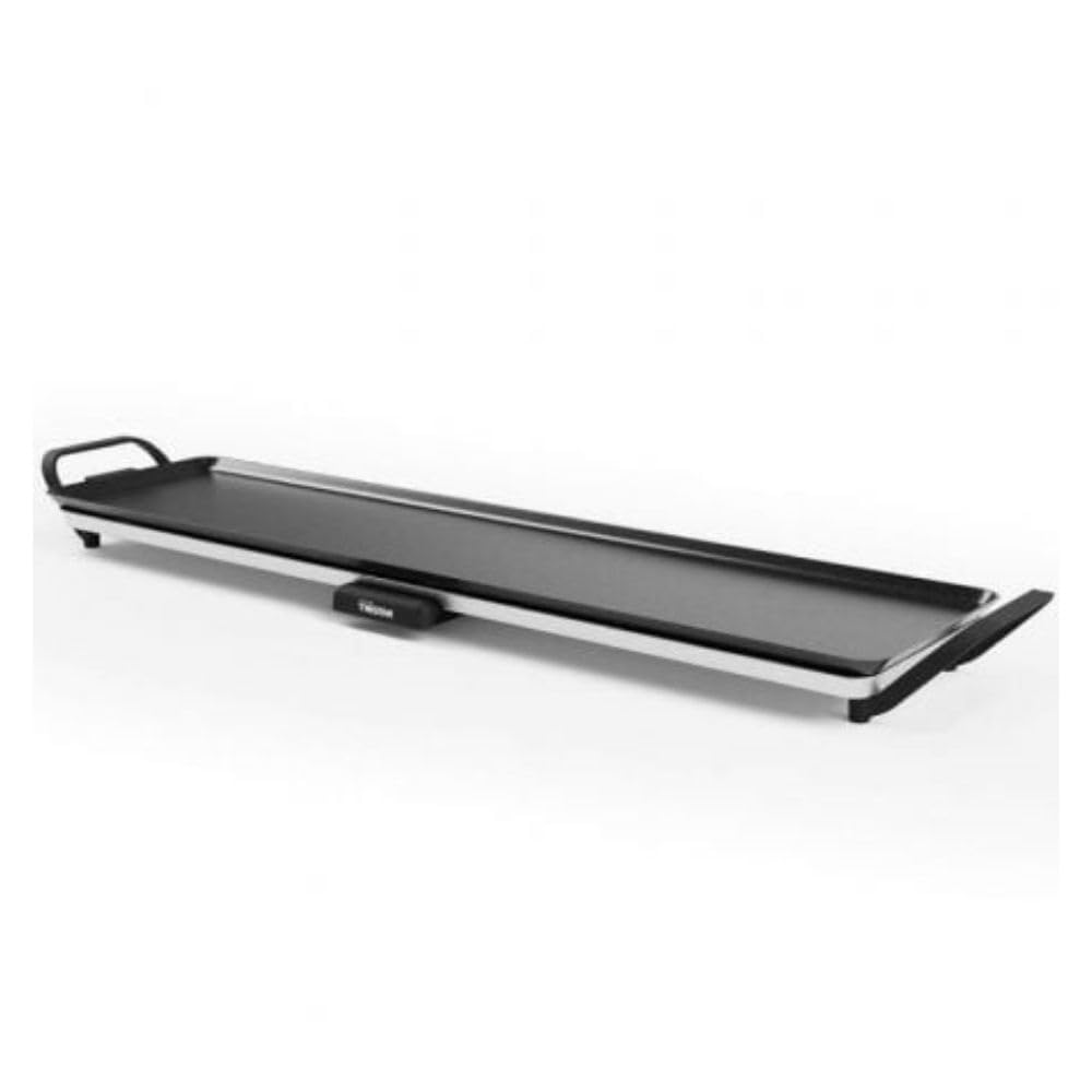 Tristar Tischgrill slim XL - Grosse Backfläche von 90 x 23 cm - Einstellbarer Thermostat - Antihaftb