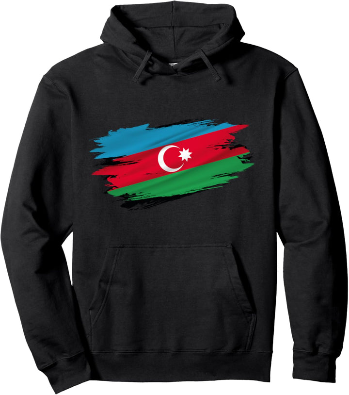 Aserbaidschan Flagge Azerbaijan Pullover Hoodie