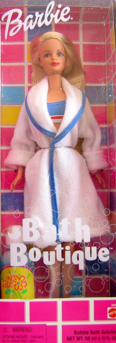 Barbie Bath Boutique Doll w Bubble Bath (1998)