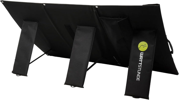 WATTSTUNDE Sunfolder Solartasche - Mobiles 12V Outdoor Solarpanel - faltbares Solarmodul (200 W), 20