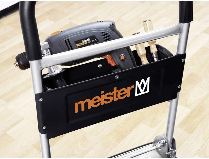 Meister Plattformwagen "cut-off" - Klappbar - Bis 150 kg Tragkraft - Feststellbremse / Transporthilf
