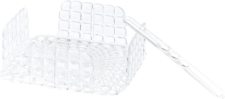 Guzzini - Tiffany, Serviettenhalter - Transparent, 20 x 20 x h7,3 cm - 19870000, Transparent