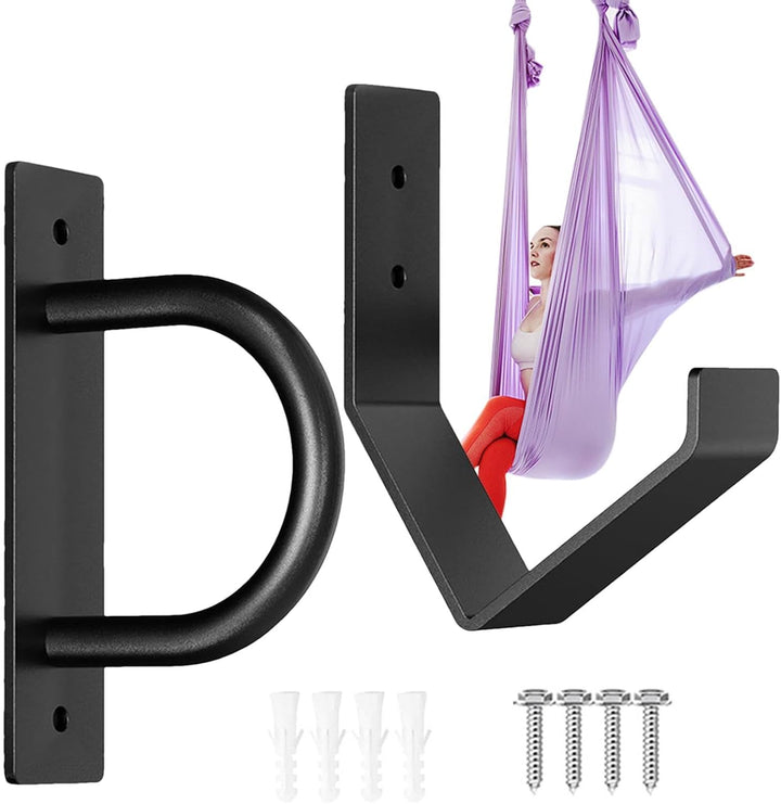 Battle Rope Wall Holder, Heavy-Duty Steel Exercise Rope Storage, Sturdy Workout Bracket, Multipurpos