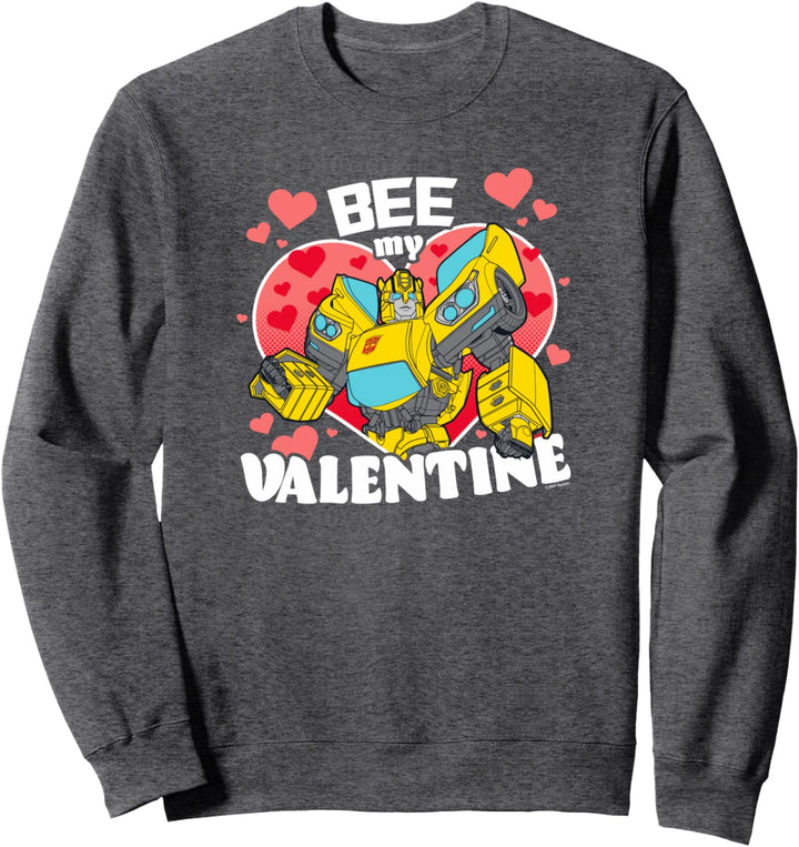 Transformers Valentinstag Bumblebee Valentine Hearts Sweatshirt