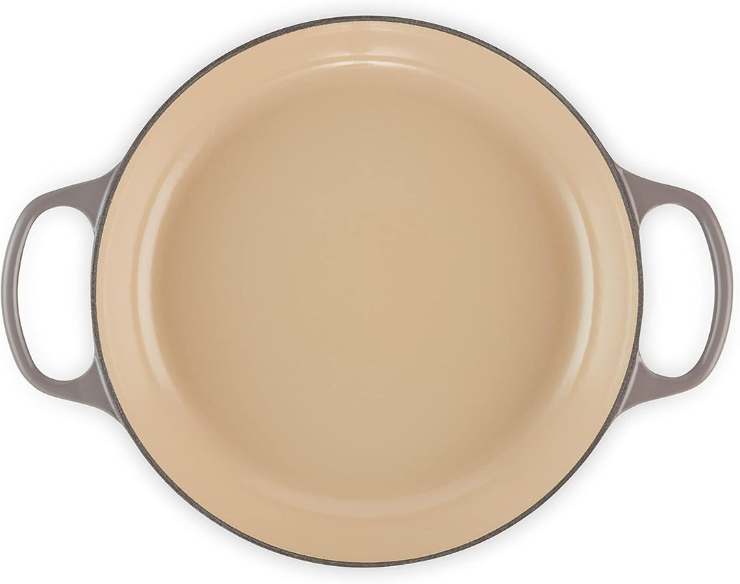 Le Creuset Signature Gusseisen Gourmet-Profitopf, Rund, Ø 26 cm, 2,2 l, Für alle Herdarten inkl. Ind