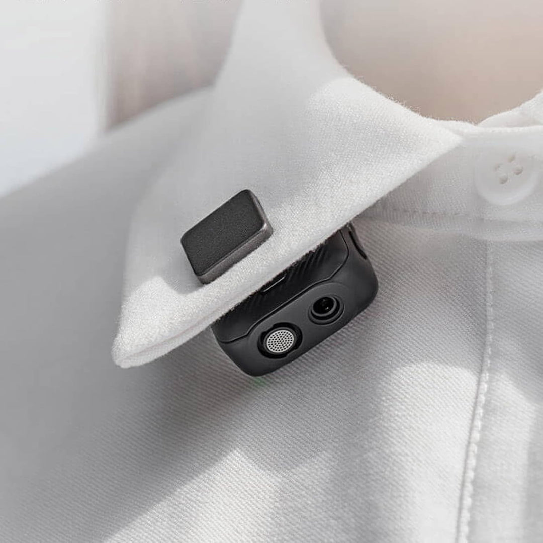 INSYOO Original Mic Clip Magnet(Pair) for DJI Wireless Transmitter: Easy Attachment and Seamless Wea