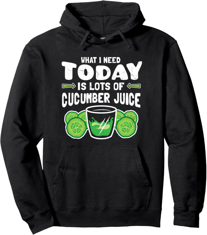 Gurkensaft - Lustiger roher Gemüsesaft Pullover Hoodie
