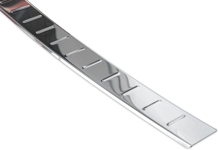 RECAMBO Ladekantenschutz Edelstahl Hochglanz poliert, Chrom Look - kompatibel für Citroen C5 Aircros
