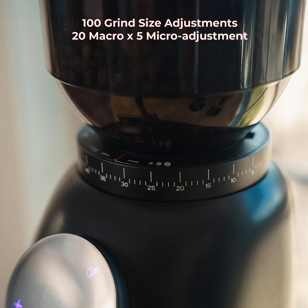 MiiCoffee GF64 Kaffeemühle (schwarz)