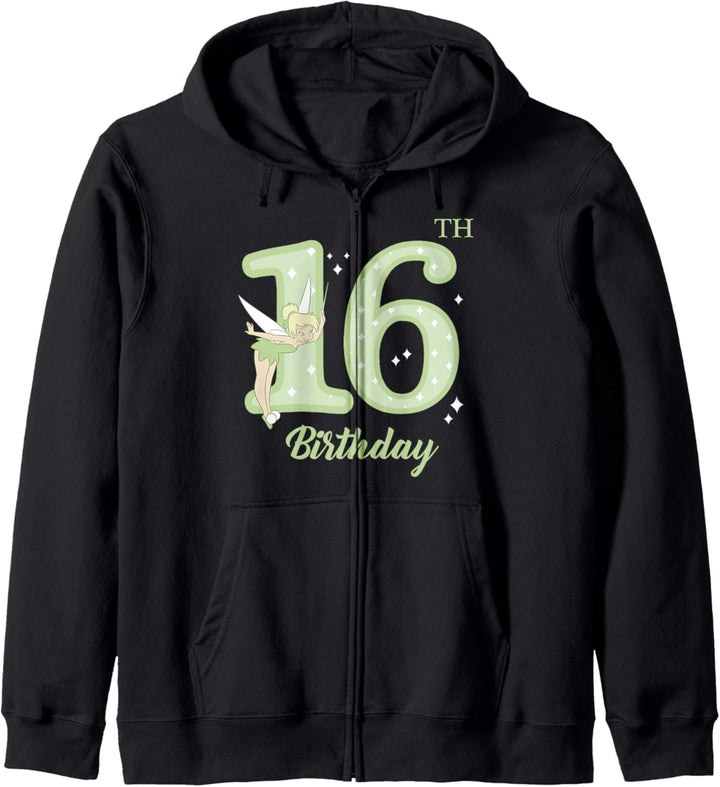 Disney Peter Pan 16th Birthday Tinkerbell Portrait Kapuzenjacke