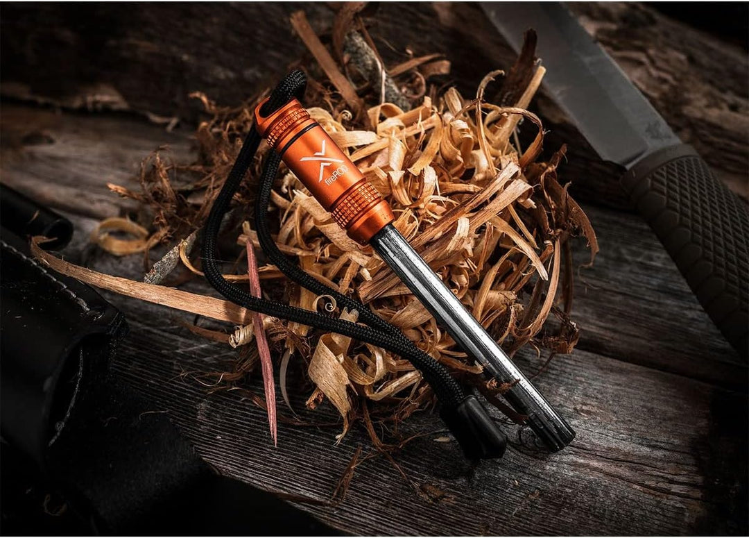 Exotac Feuerstarter FireRod Blaze orange, 002005-ORG