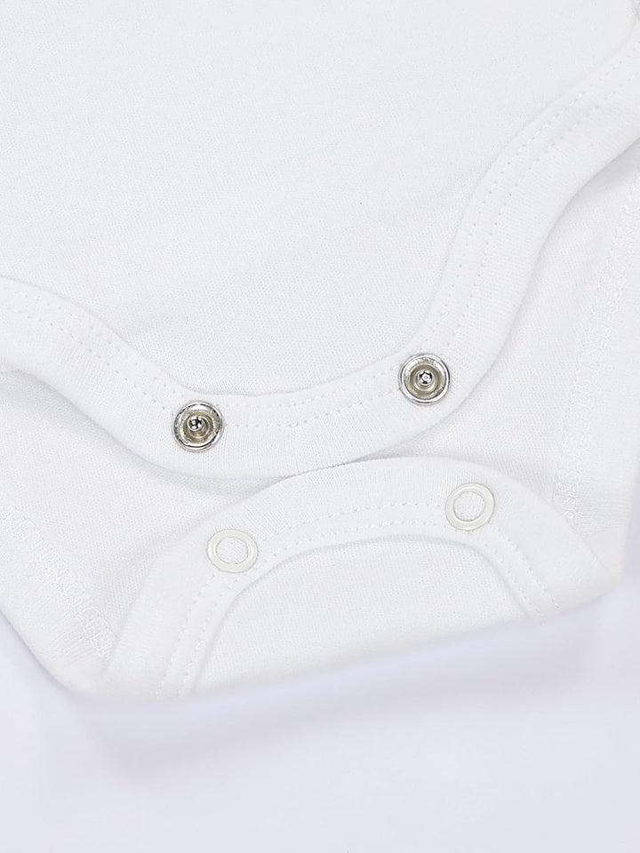 TupTam Baby Body Kurzarm 5er Pack – Wickelbody Body Baby aus Baumwolle für Jungen und Mädchen 50 Wei