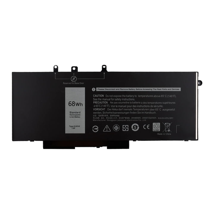 SwarKing Ersatz Akku Kompatibel mit Laptop GJKNX Latitude 5480 5580 5490 5590 Series