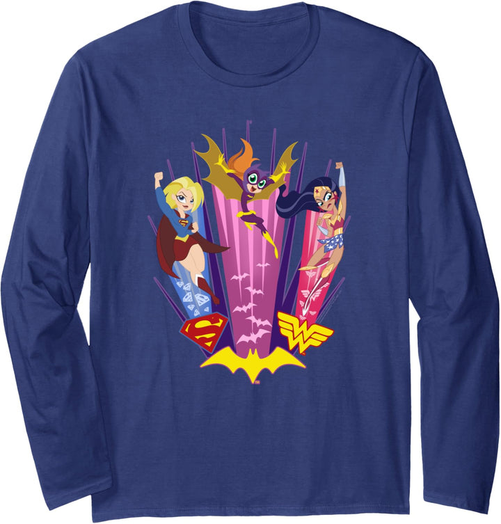 DC Super Hero Girls Super Trio Langarmshirt