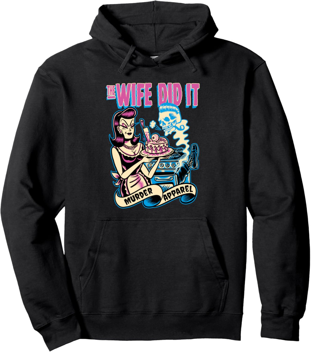 Die Frau hat es getan True Crime Pullover Hoodie