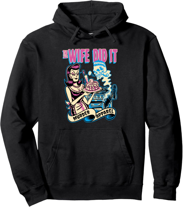 Die Frau hat es getan True Crime Pullover Hoodie