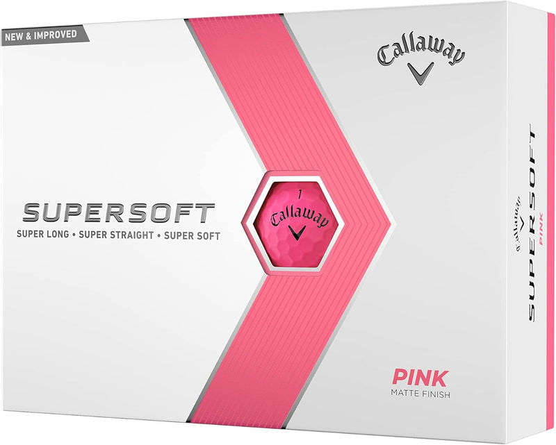 Callaway Supersoft Golfbälle 2023 Rosa, Rosa