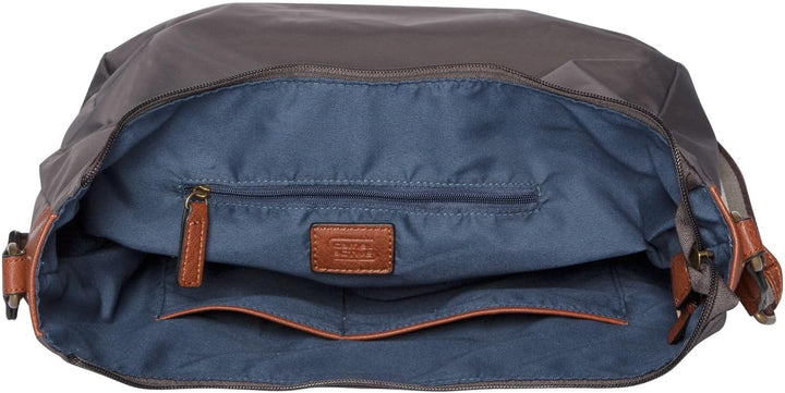 camel active bags Bari Damen Hobo Bag Schultertasche Gross dark grey Dark Grey 35 x 13 x 38, Dark Gr