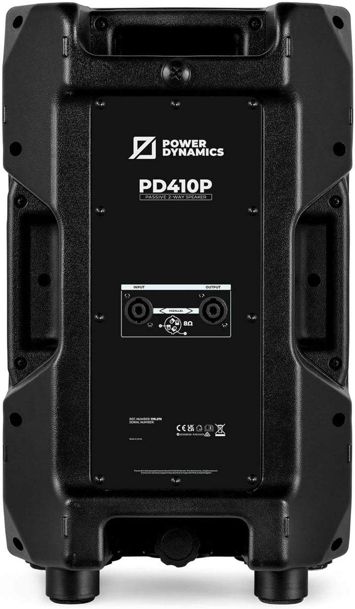 Power Dynamics PD410P 10" passiver 2-Wege-Lautsprecher 800W
