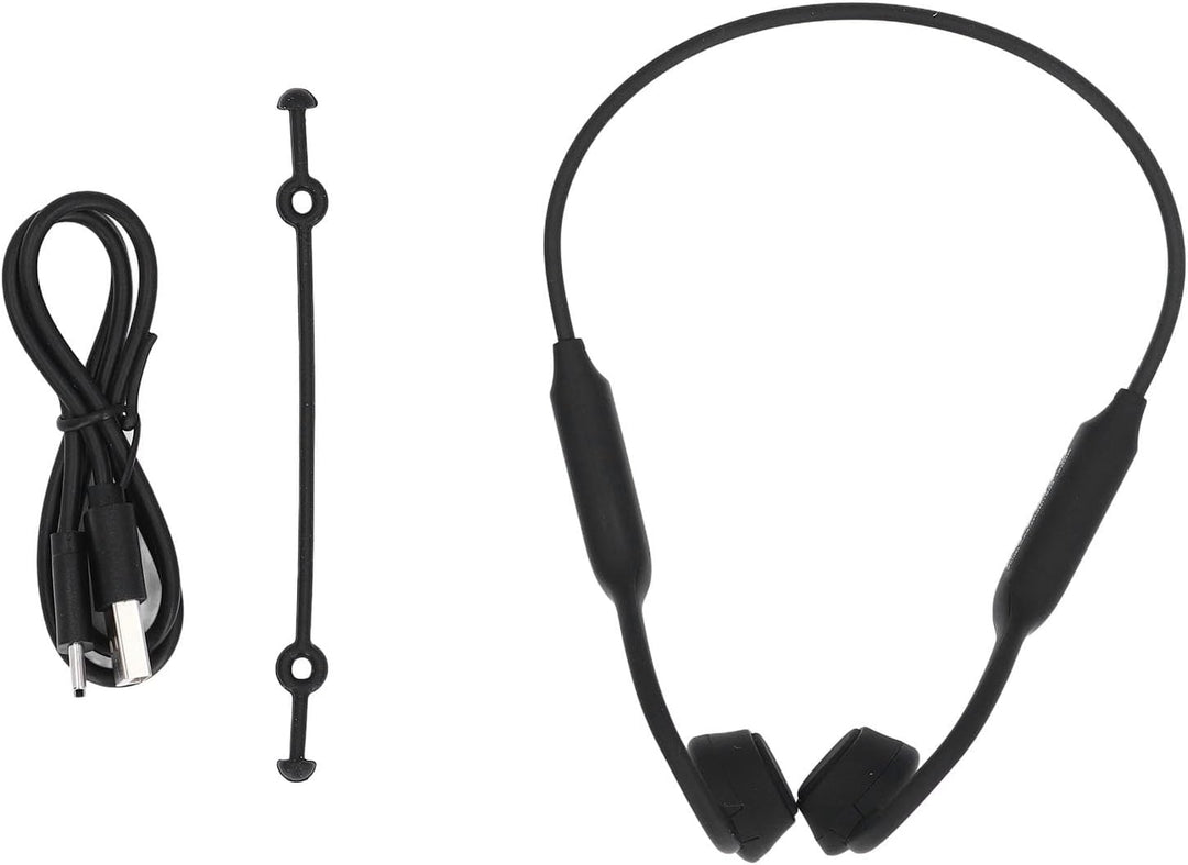 ciciglow K08 Knochenleitungskopfhörer, Bluetooth 5.3 Stereo-Kopfhörer mit Offenem Ohr, ENC-Rauschunt