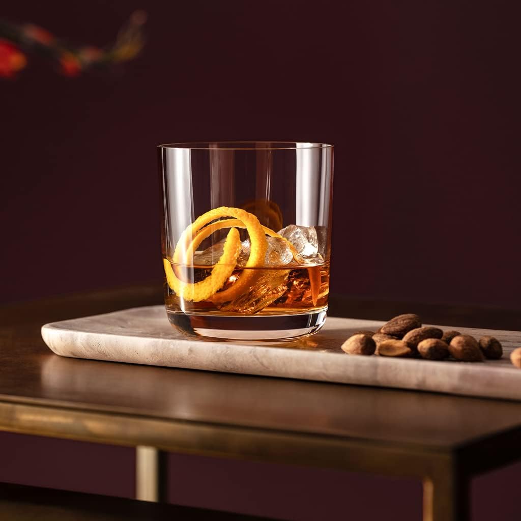 Villeroy und Boch La Divina Whiskybecher, Set 4tlg. Glasset, Glas, 4-teilig, 4 4 Stück (1er Pack) Wh