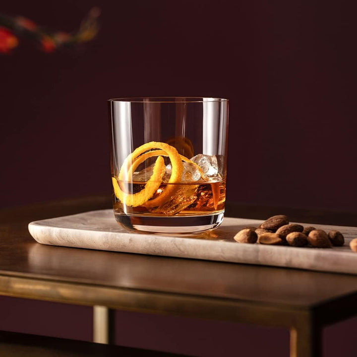 Villeroy und Boch La Divina Whiskybecher, Set 4tlg. Glasset, Glas, 4-teilig, 4 4 Stück (1er Pack) Wh